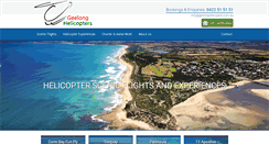 Desktop Screenshot of geelonghelicopters.com.au